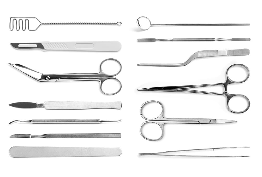 stainless steel medical tools
